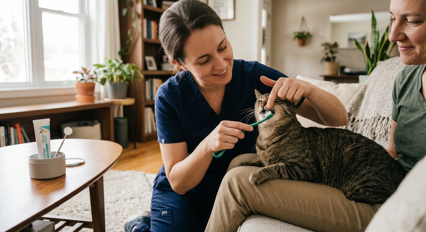 Guía Completa: Cómo Cepillar los Dientes de tu Gato sin Estrés