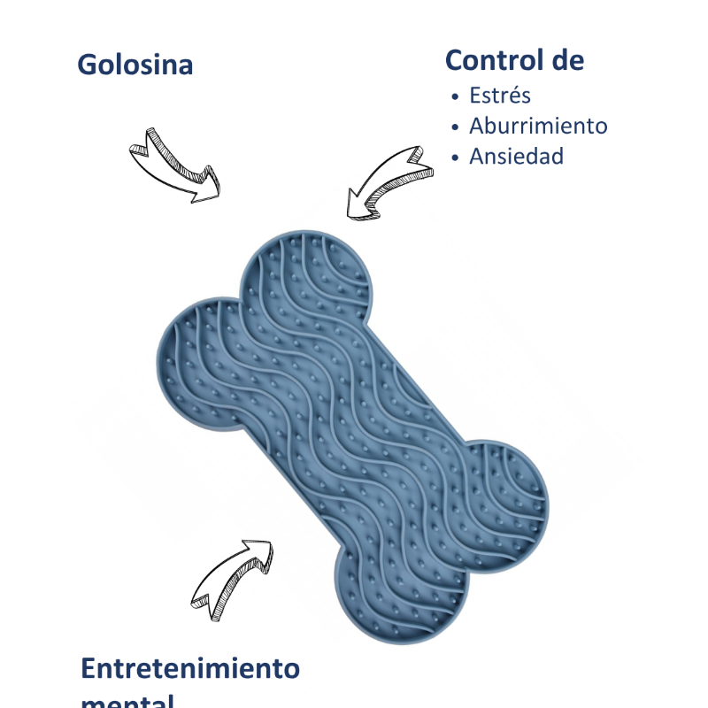 Plato de silicona para alimento
