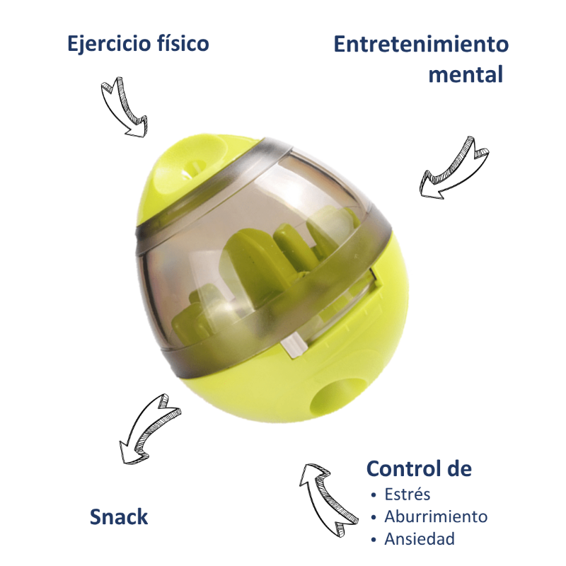 Huevito de dispensador de dinosaurio Interactivo para premios y croquetas