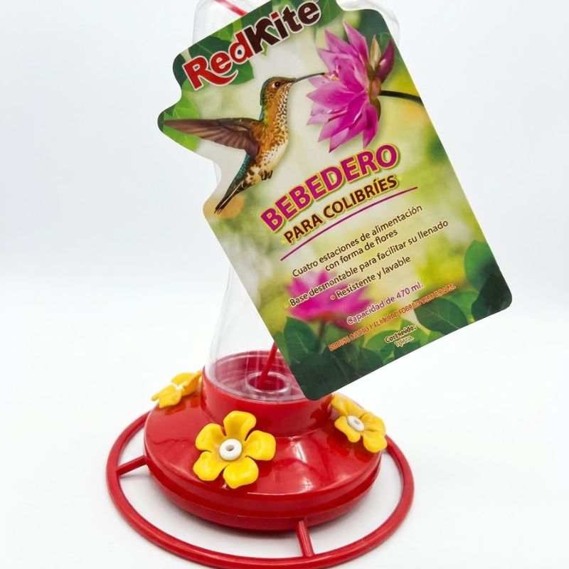 Bebedero para Colibríes RedKite (470 ml)